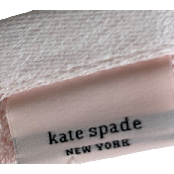 Kate Spade Pastel Pink Bath Towel 100% Cotton 30"X56" NEW! - Picture 4 of 6